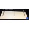 WALL BAY Flat White Timber shelf kit- 1190mm x 400mm